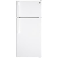 GE Energy Star® 16.6 Cu. Ft. Top-Freezer Refrigerator White