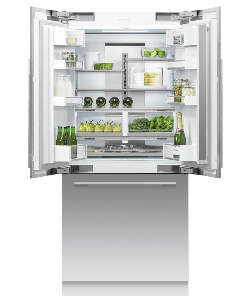 French Door Built In Refrigerator