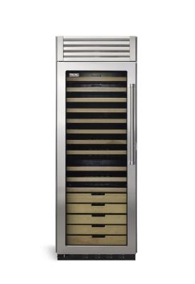 30" Built-In Wine Column, Dual Zone, Left-Hand Hinge