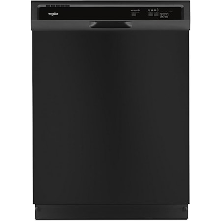 WHIRLPOOL 18 in. Black Built-In Dishwasher - WDF518SAHB