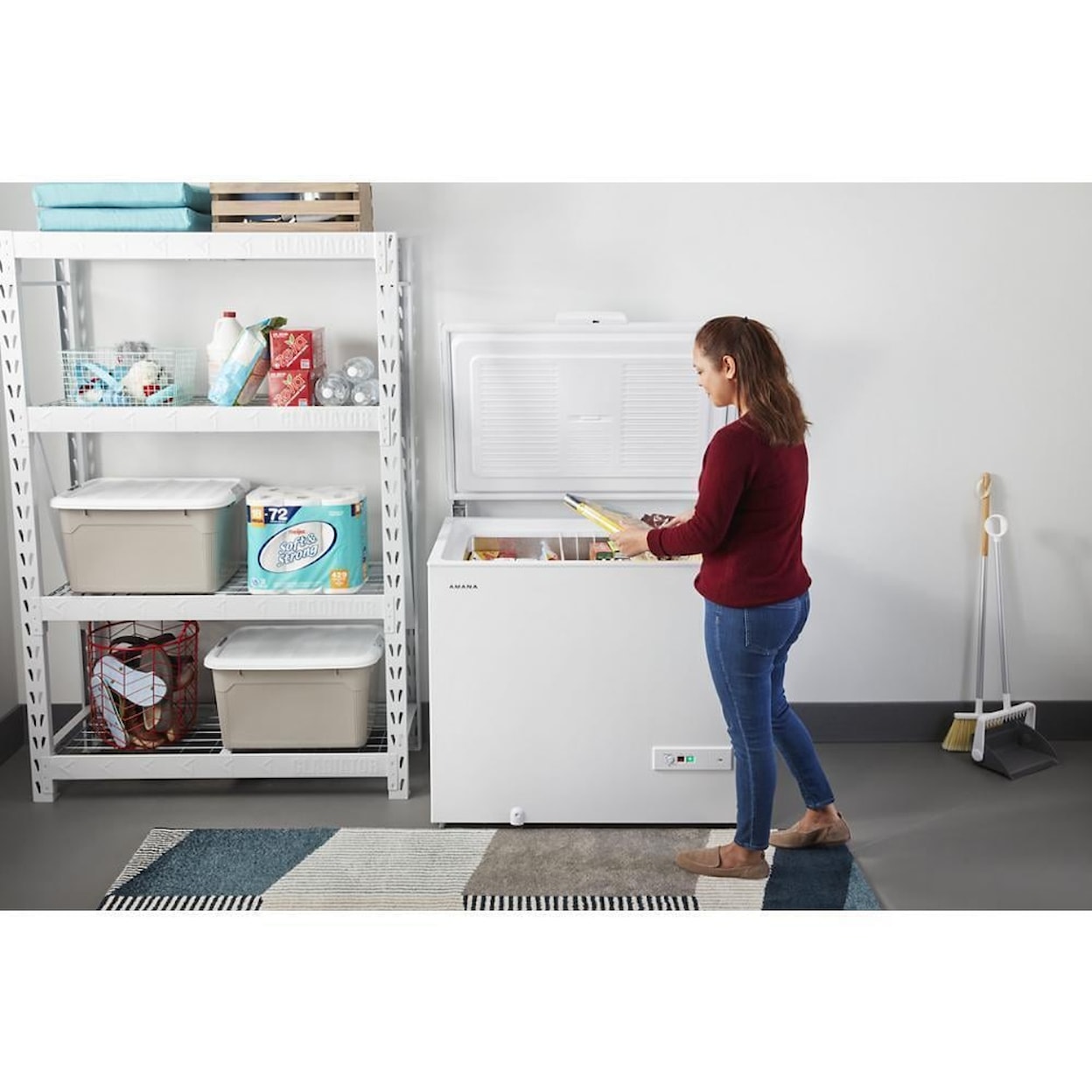 Amana Freezers Accent Storage