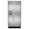 KitchenAid Refrigerators Side By Side Built In Refrigerator