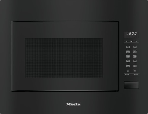 M 2241 Sc Obsidian Black - Built-In Microwave Oven, 24" Width With Sensor Controls On The Side For Convenient Operation.