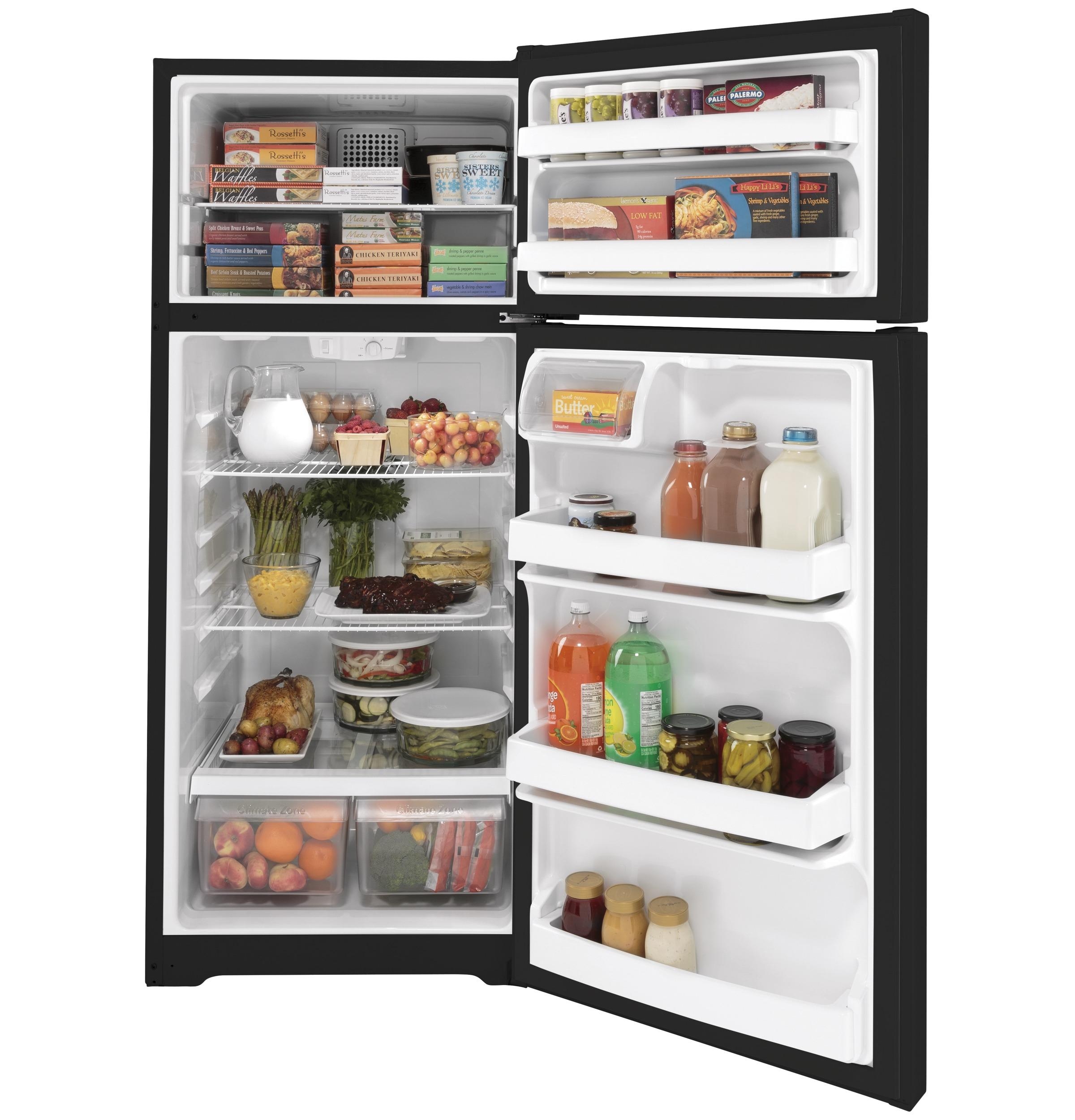 GE Appliances Refrigerators Top Freezer Freestanding Refrigerator