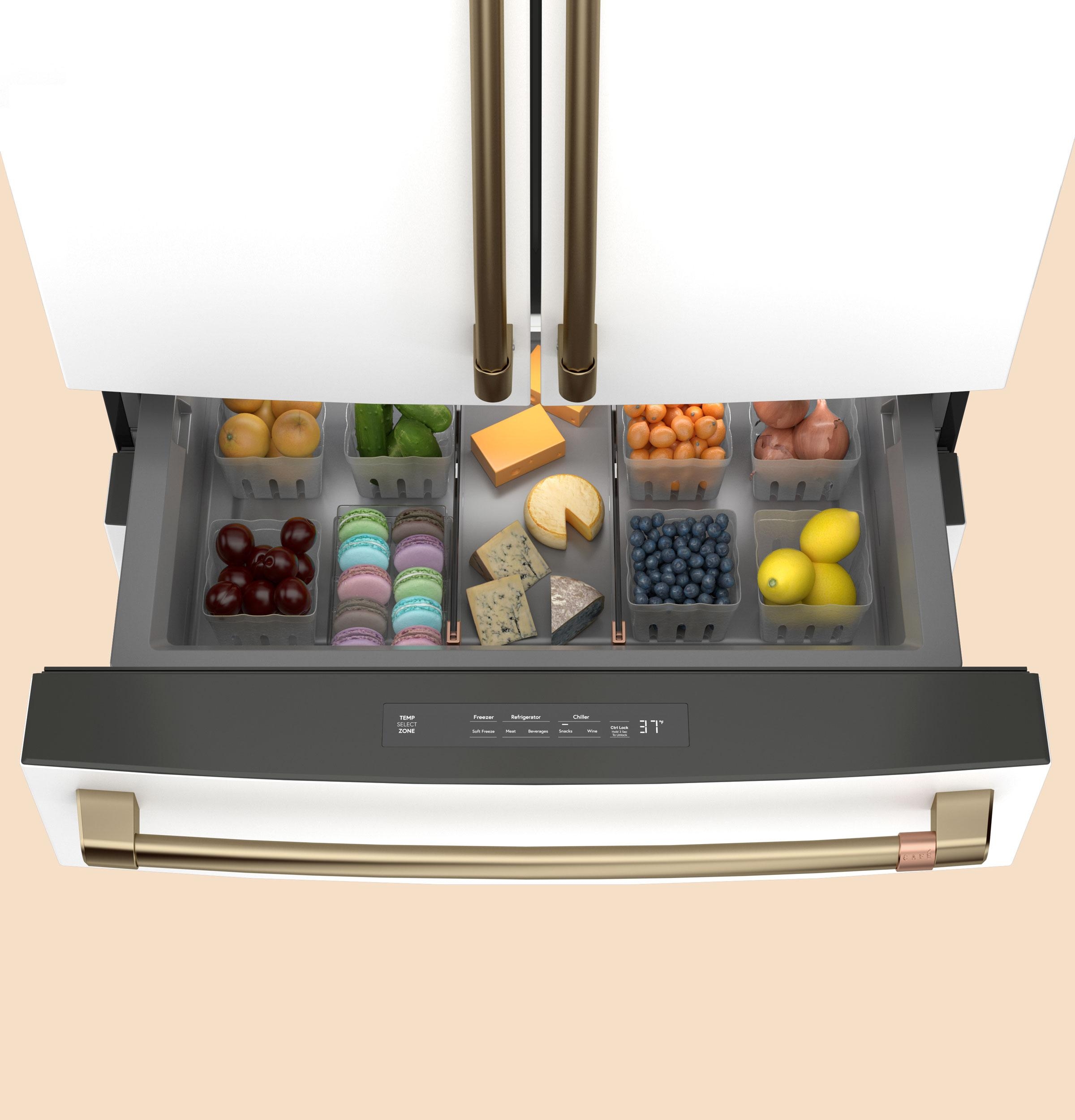 Café Refrigerators French Door Freestanding Refrigerator