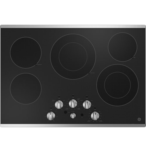 GE 30" Built-In Deep-Recessed Edge-to-Edge Gas Cooktop Stainless Steel