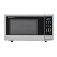 2.2 cu. ft. 1200W Stainless Steel Countertop Microwave Oven