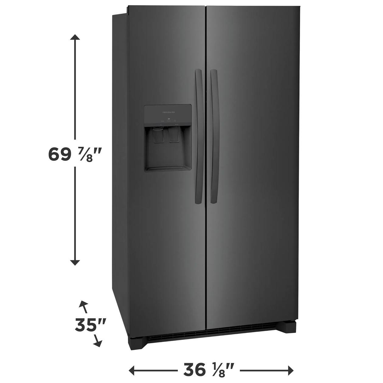 Side By Side Freestanding Refrigerator