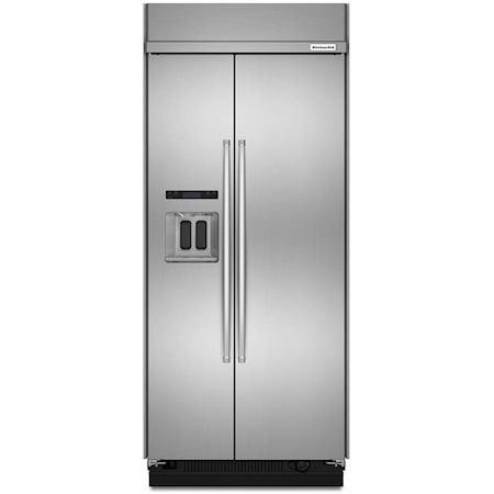 Side By Side Built In Refrigerator