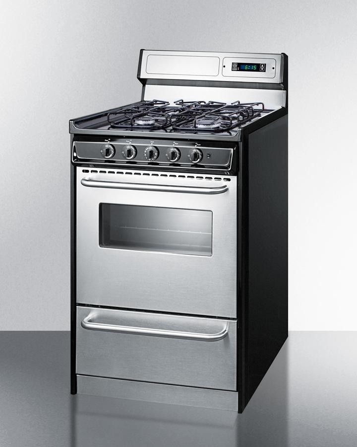 20" Free Standing Gas Range
