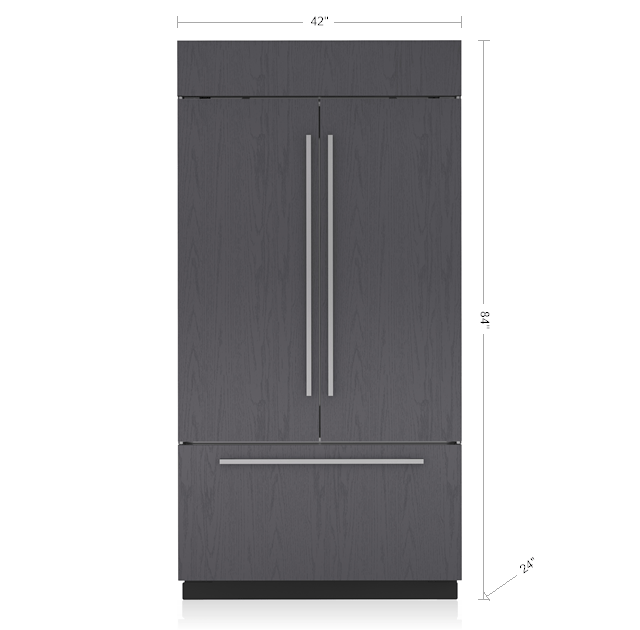 French Door Built In Refrigerator