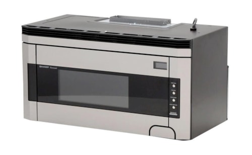 Sharp Appliances 1.5 Cu. Ft. 1000W Sharp Stainless Steel Over-the-Range Carousel Microwave Oven