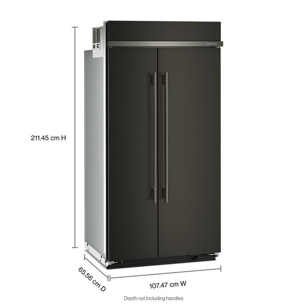 KitchenAid Refrigerators Side By Side Built In Refrigerator