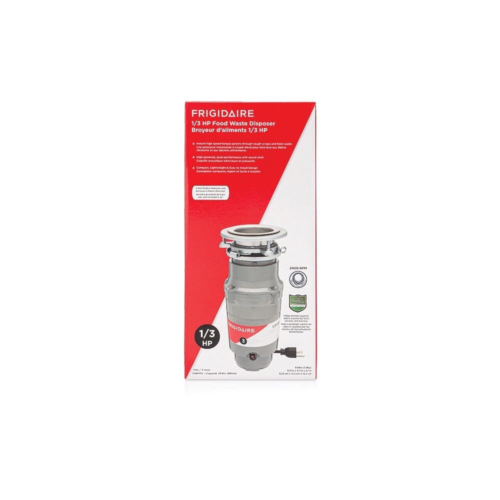 Frigidaire Disposals And Dispensers Frigidaire 1/3 Hp Corded Disposer
