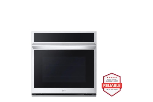 LG Appliances 4.7 Cu. Ft. Smart Wall Oven with Instaview®, True Convection, Air Fry, and Steam Sous Vide