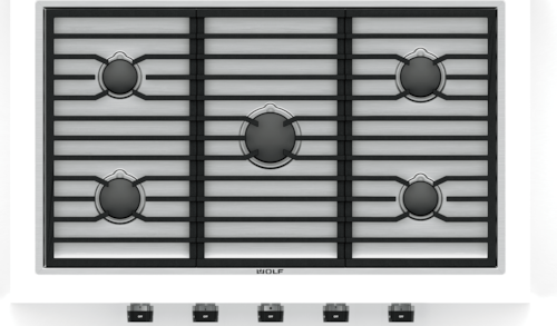 36" Contemporary Gas Cooktop - 5 Burners