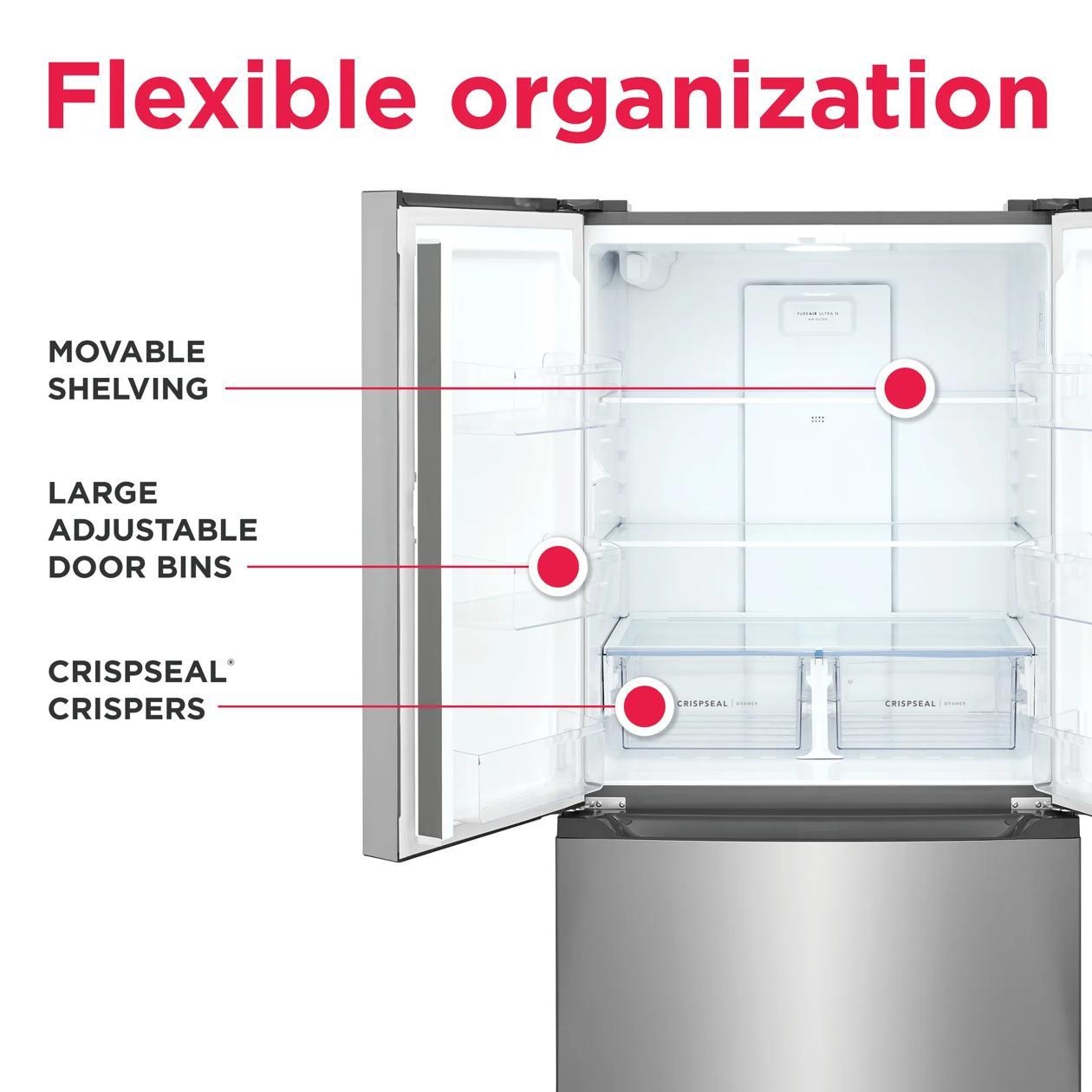 Frigidaire Refrigerators French Door Freestanding Refrigerator