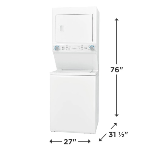 Gas Washer/Dryer Laundry Center - 3.9 Cu. Ft Washer And 5.5 Cu. Ft. Dryer