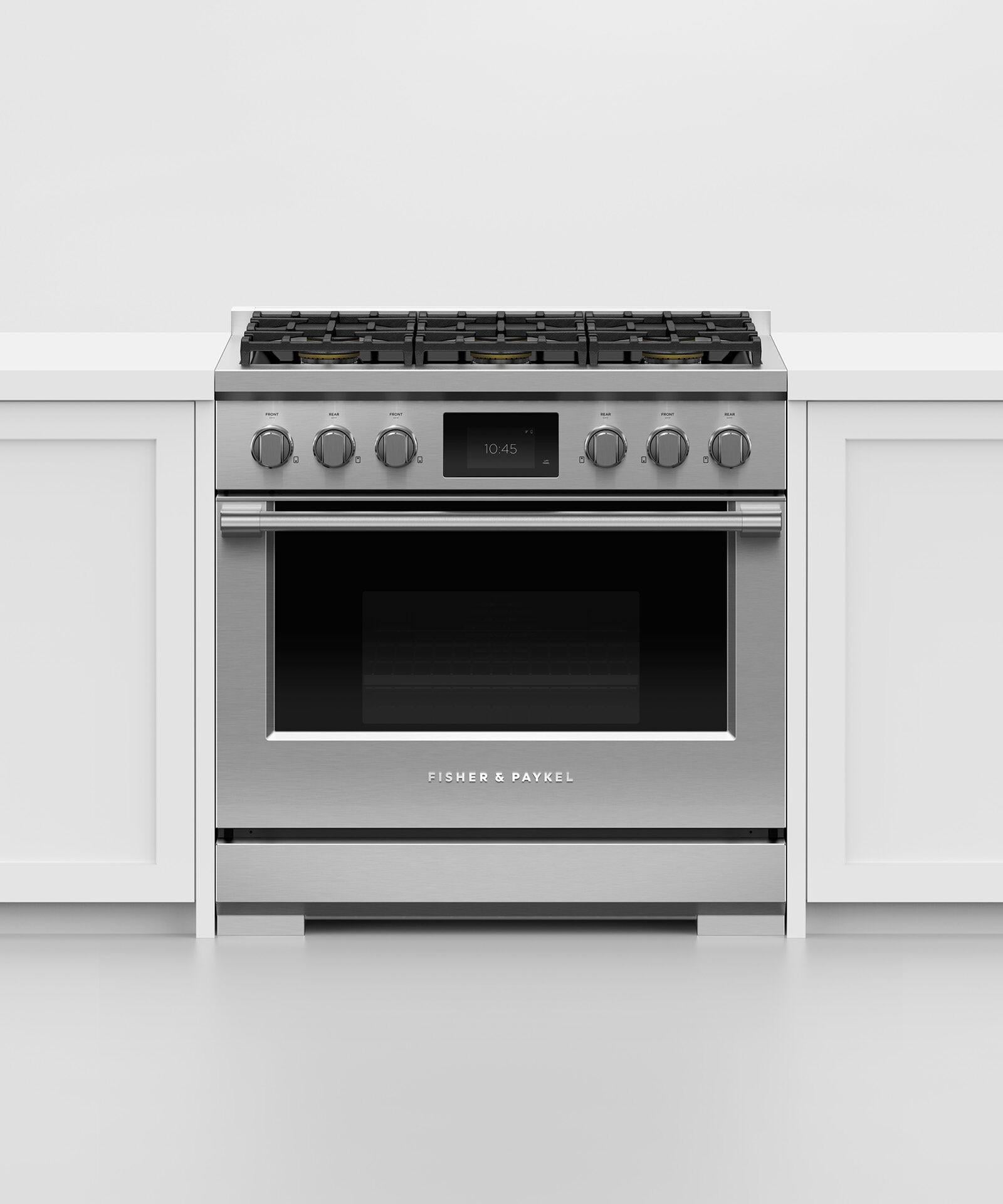 Fisher and Paykel Gas Ranges Professional Gas Range