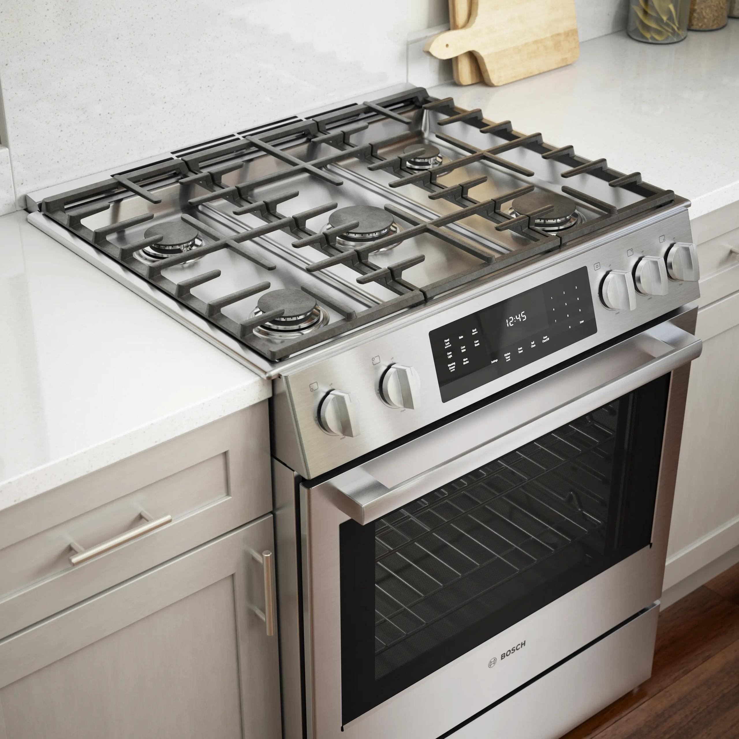 Bosch Gas Ranges Bosch Slide In Gas Range