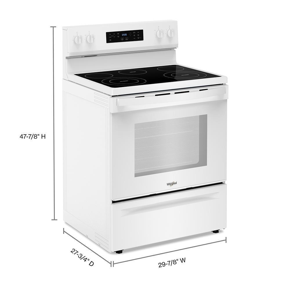 Whirlpool Electric Ranges Freestanding Smoothtop Electric Range