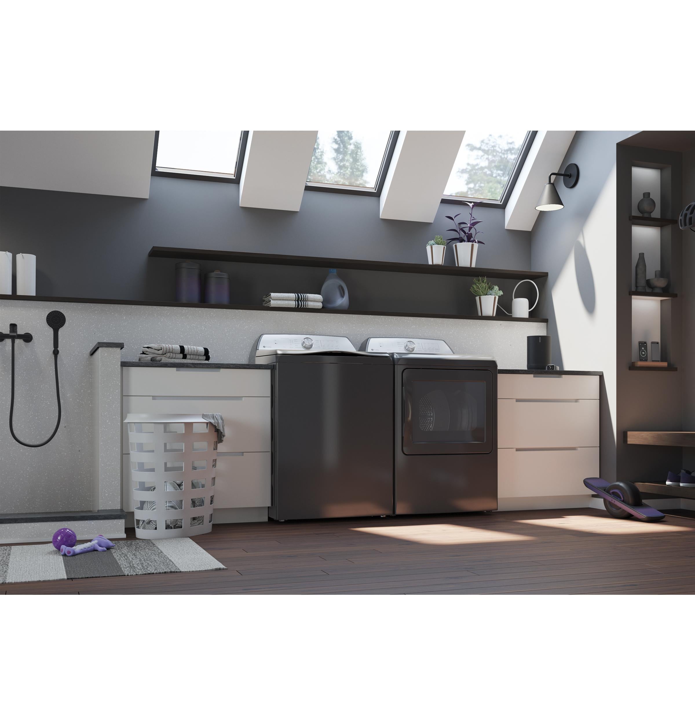 GE Appliances Laundry High Efficiency Top Load Washer