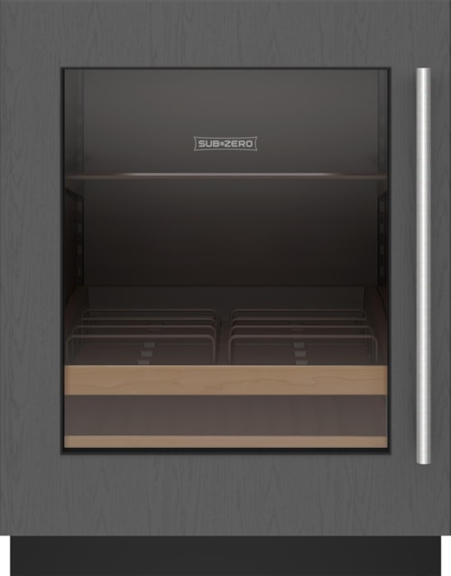 24" Designer Undercounter Ada Height Beverage Center - Panel Ready