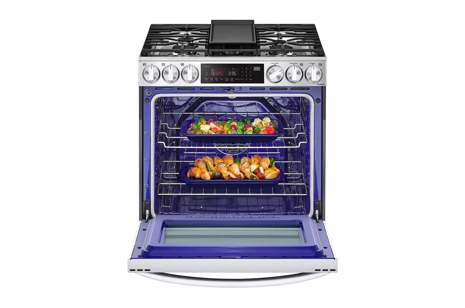 LG Appliances Gas Ranges Slide In Gas Range