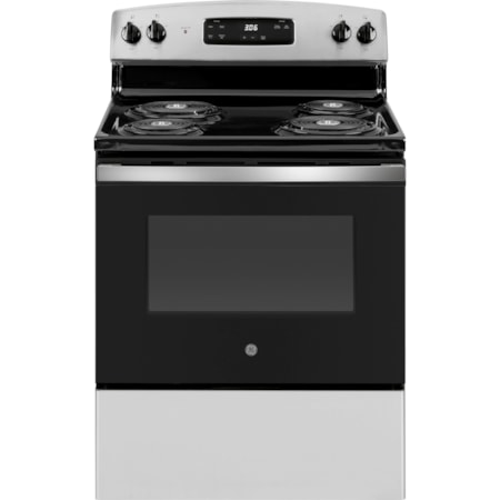 30" Freestanding Coil Electric Range