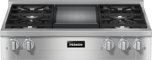 Kmr 1136-3Lp Gd Edst/Clst - 36-Inch Range Top With 4 Burners And Griddle Plate For Flexibility And High Performance