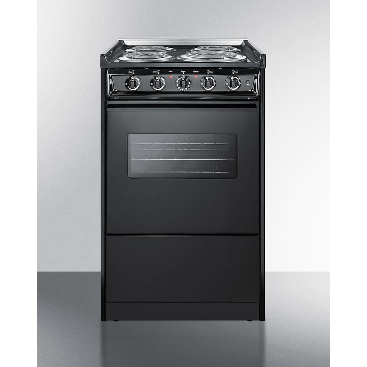 Summit Electric Ranges Slide In Electric Range