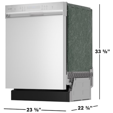Sharp Appliances Built-in Dishwasher