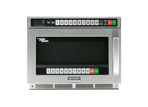 Sharp Twintouch 2200 Watt Commercial Microwave Oven With Dual Touchpads