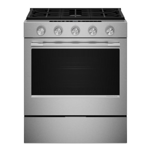 5.0 Cu. Ft. Smart Slide-In Gas Range With Convection Cooking Modes And 2-In-1 Burner