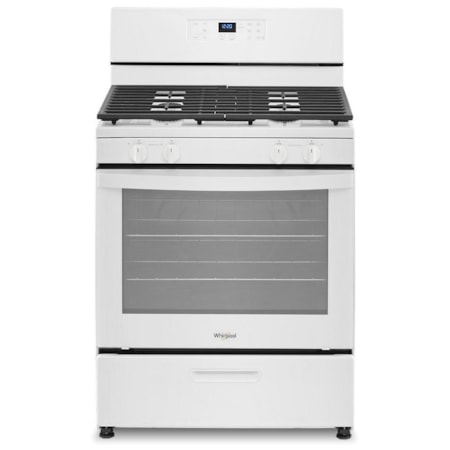 Whirlpool 30" Freestanding Gas Range
