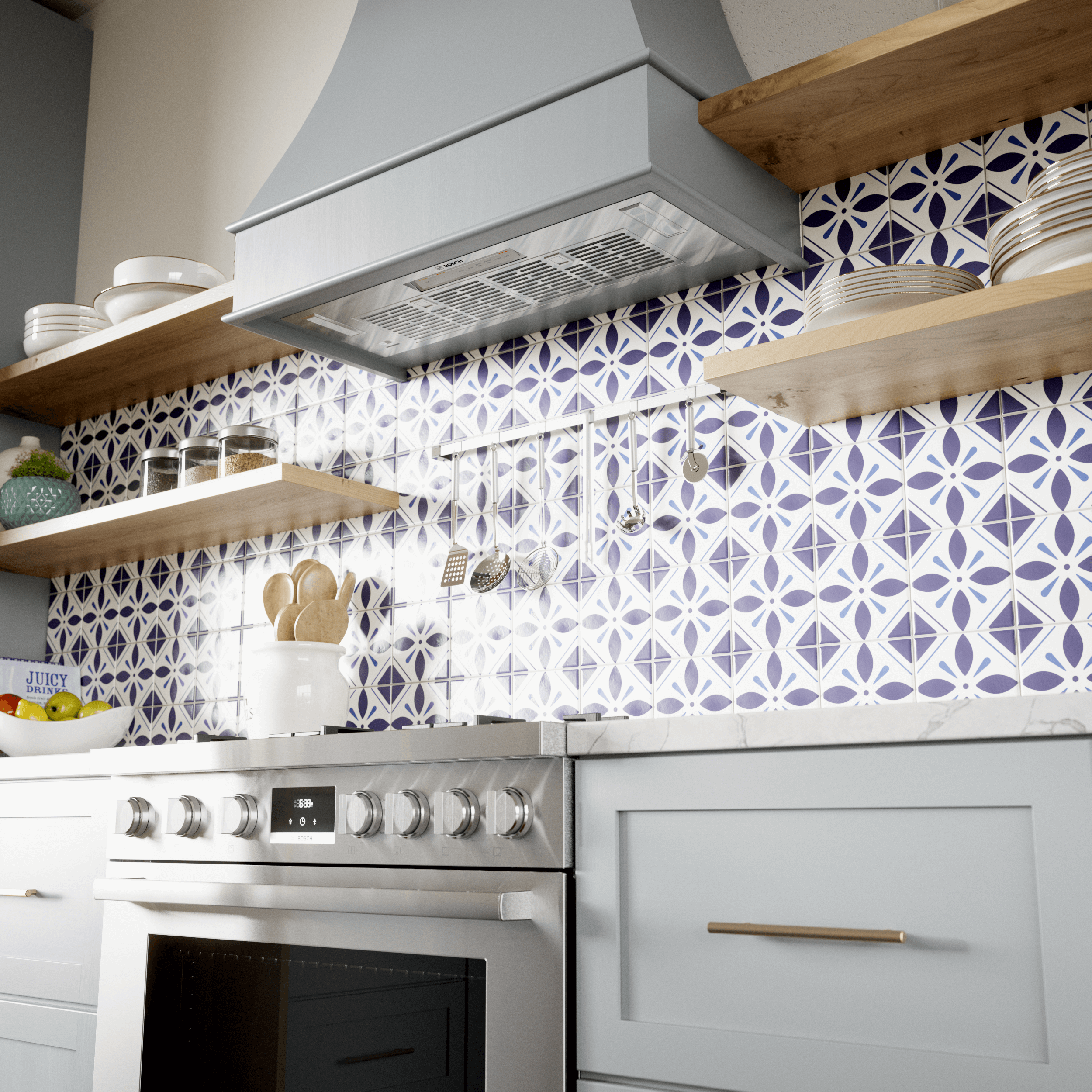 Bosch Hoods Bosch Custom Insert Range Hod