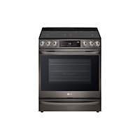 6.3 cu ft. Smart Wi-Fi Enabled ProBake Convection(R) InstaView(TM) Electric Slide-in Range with Air Fry