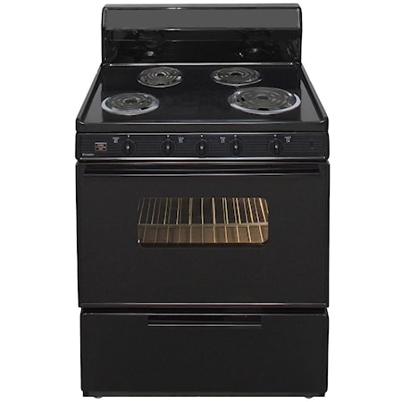 30" Freestanding Coil Electric Range