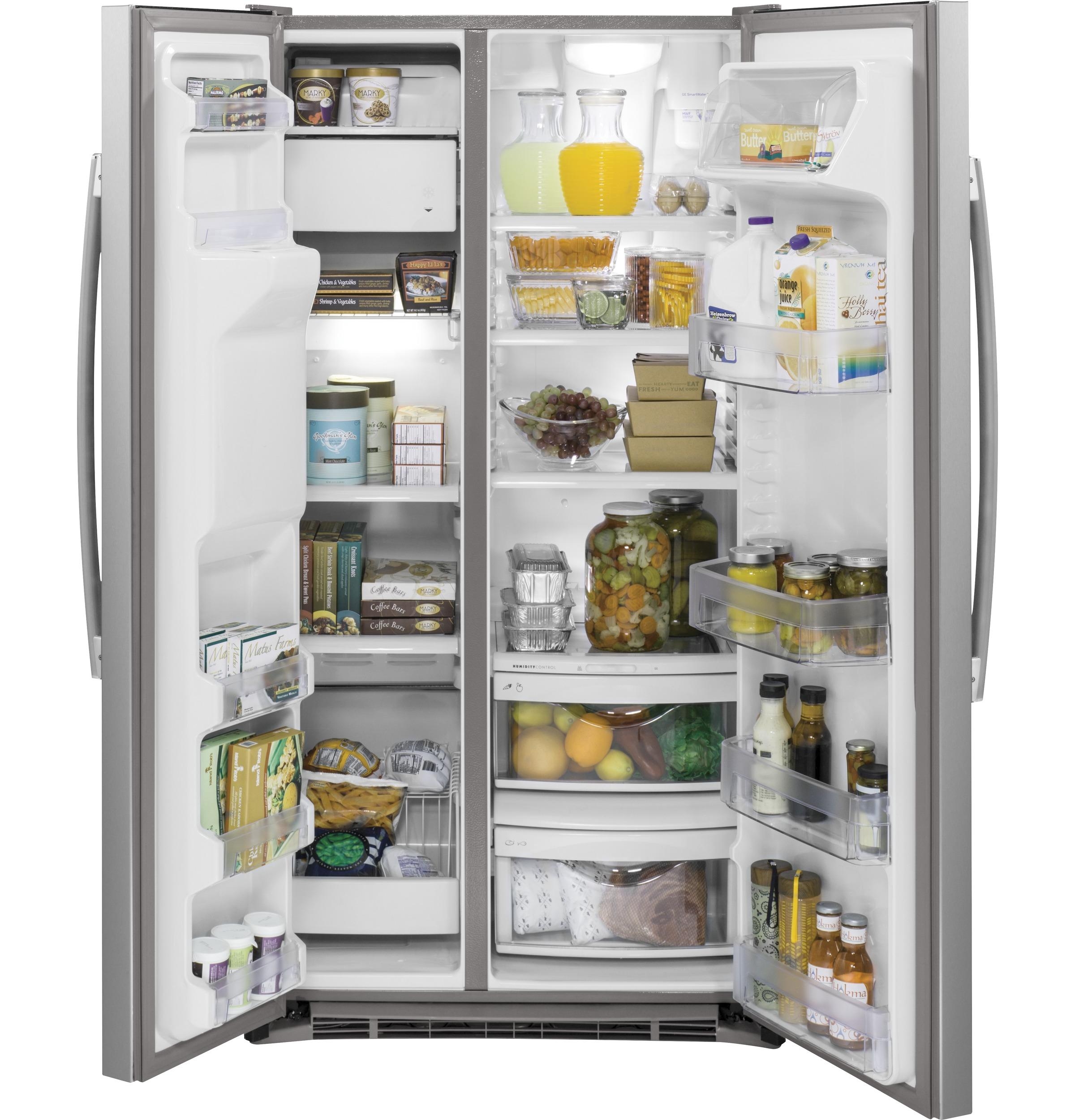 GE Appliances Refrigerators Side By Side Freestanding Refrigerator