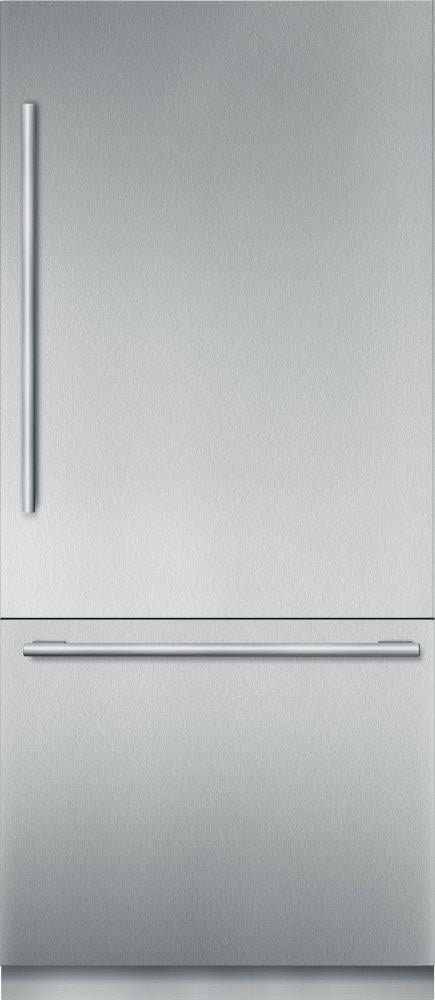 36-Inch Built-In Stainless Steel Masterpiece® Two Door Bottom Freezer
