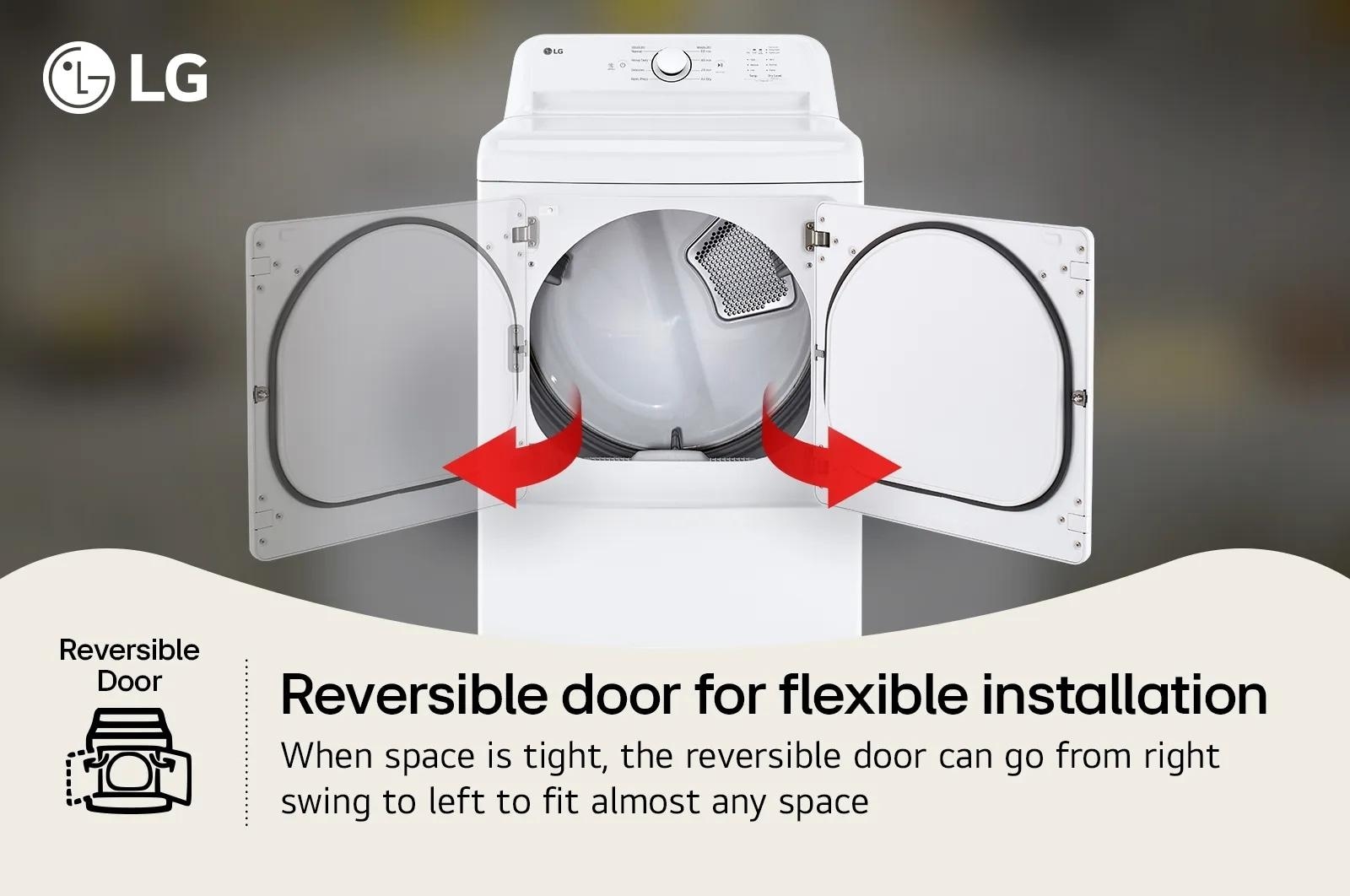 LG Laundry Top Load Matching Electric Dryer