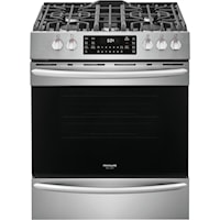 Frigidaire Gallery 30" Front Control Gas Range with Air Fry