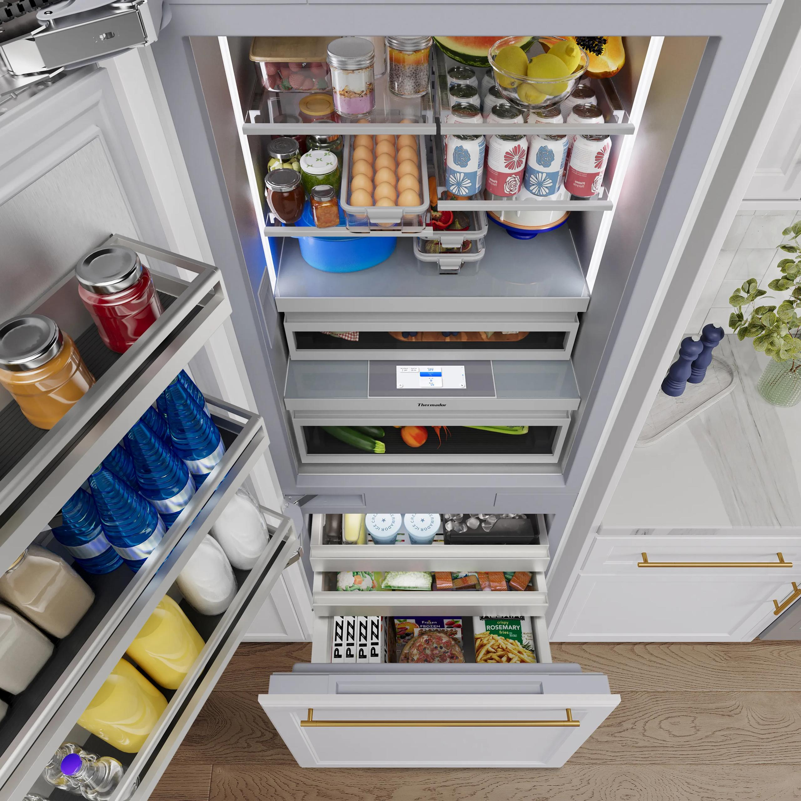 Thermador Refrigerators Bottom Freezer Built In Refrigerator