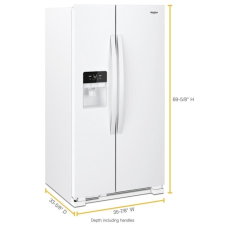 Whirlpool Side By Side Refrigerator