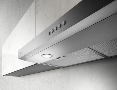 Allasio Black Undercabinet Range Hood 30" Wide - 300Cfm