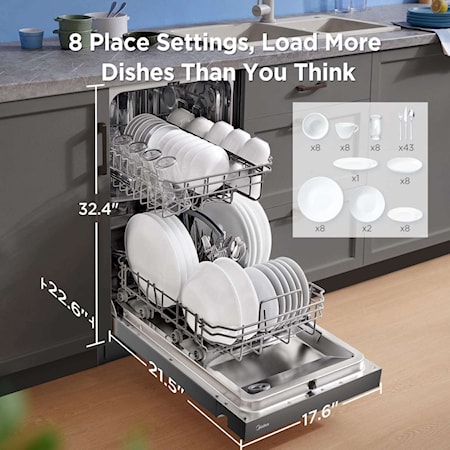 Midea Built In Dishwasher