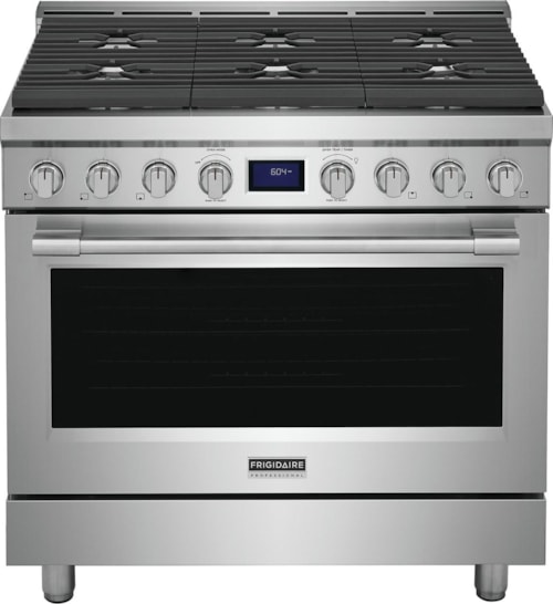 36" Front Control Freestanding Gas Range