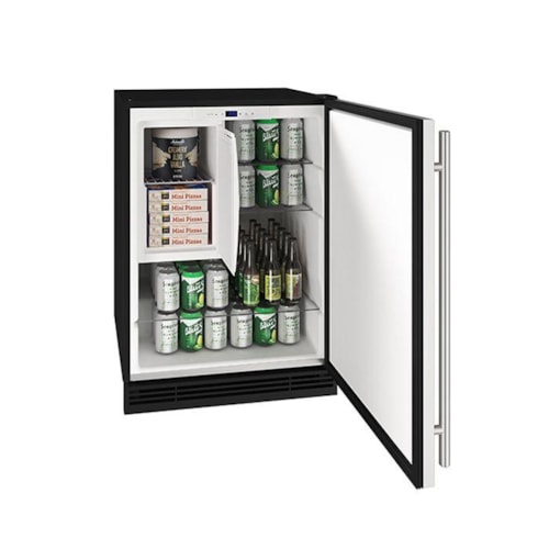 Hrf124 24" Refrigerator/Freezer With Stainless Solid Finish (115 V/60 Hz)