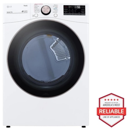 LG Appliances Front Load Electric Dryer