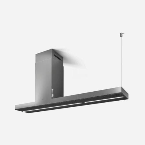 Haiku Is Island Range Hood 70" Wide - 600Cfm